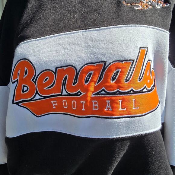Nike bengals black crewneck sweatshirt - Picture 3 of 5